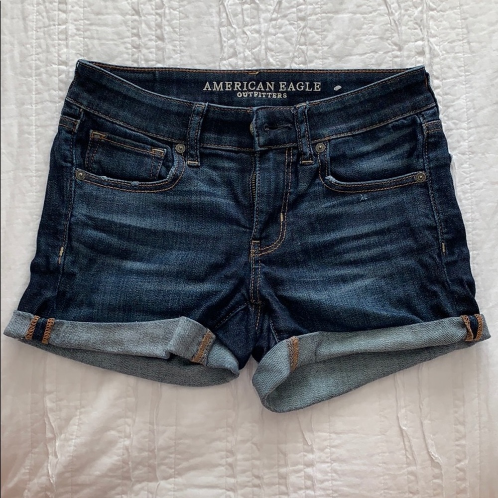 America eagle jean shorts